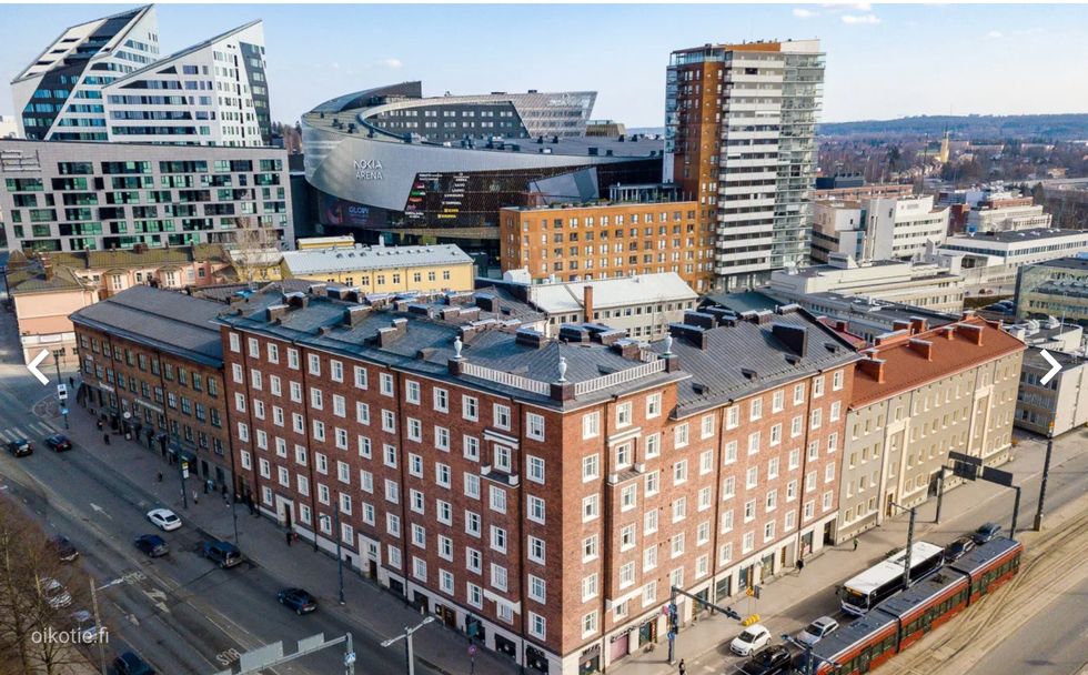 Yhtiöllä ja asunnolla on erinomainen sijainti Tampereen keskustassa.