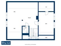 Pohjakuva 2 kerros / Bottenplan 2 våningen