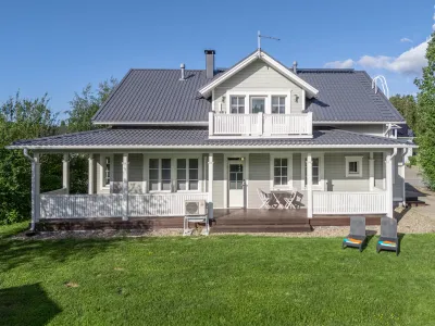 Omakotitalo, 6 h, k, rt, vh, khh, kph, sauna sekä parveke ja terassi., 171/192 m², Puntus - View 3