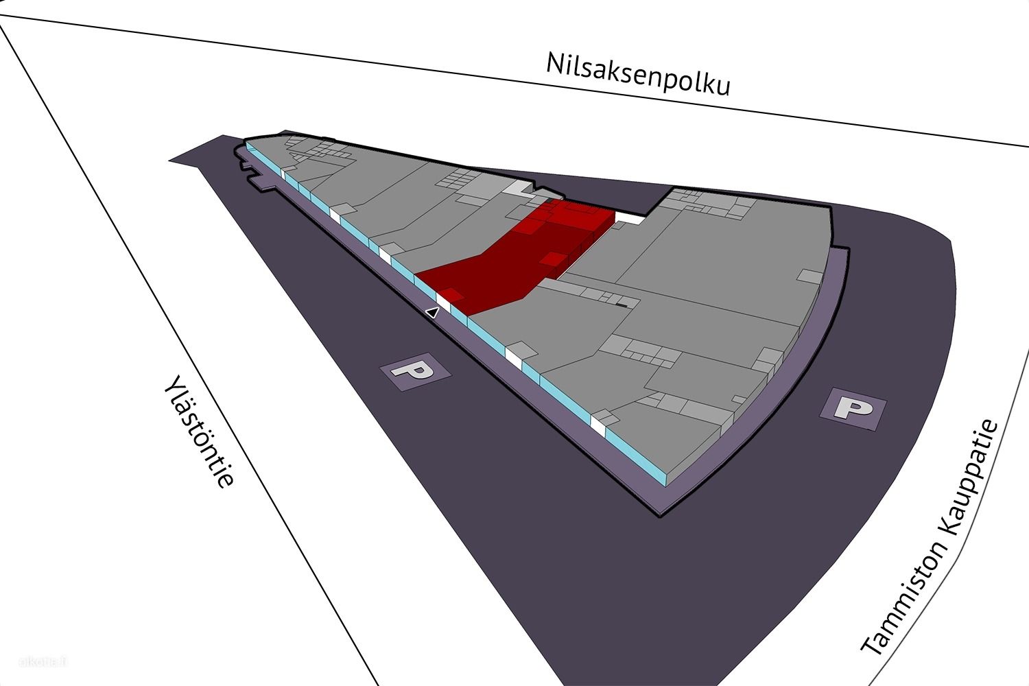 Liiketila – Nilsaksenpolku 2 3