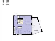 Asunnon A29 pohjakuva