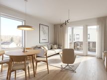 Viitteellinen visualisointikuva. Saattaa sisältää lisämateriaaleja