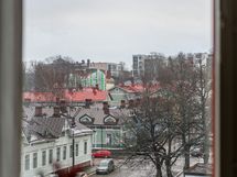 Näkymät ikkunoista Portsaan