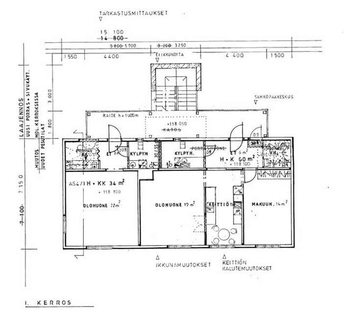 Kerrostalo, Pienkerrostalo, 1 001 m², Tehdas – pohled 2