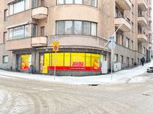 Alepa Hesperiankatu on n. 5 min asunnolta.