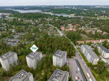 Ilmakuva lähialueesta