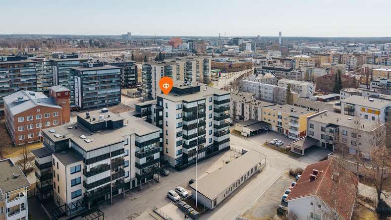 Kerrostalo, 2h+k+es, 50 m², Marttila, Seinäjoki