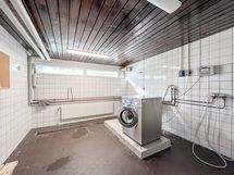 Taloyhtiön pesutuvassa onnistuu pyykkihuolto hienosti.