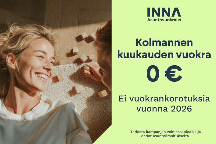 Kerrostalo, 2h+kk+vh, 58,5 m², Arabianranta, Helsinki