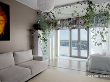 Avara olohuonetila merimaisemilla