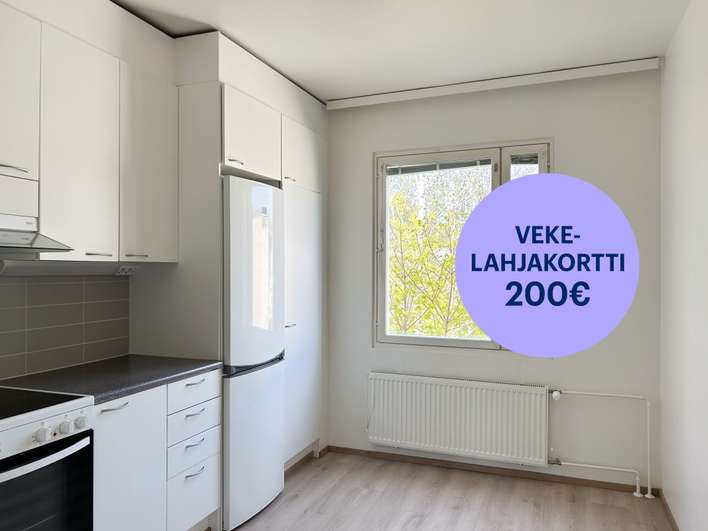 Kerrostalo, 3H+K, 65,5 m², Jokiniemi, Vantaa