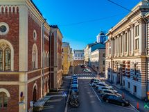 Suora näkymä parvekkeelta