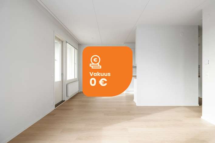 Kerrostalo, 2H+K+S, 58,5 m², Asemantausta, Lahti