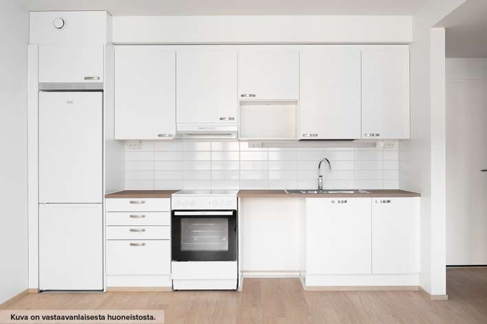 Kerrostalo, 2h + avok + s + p, 55,5 m², Asemantausta - Näkymä 3