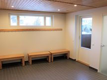 Asukkaiden käytössä oleva taloyhtiön saunaosasto