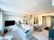 Tässä on koti, joka sopii sisustettavaksi monin eri tavoin.