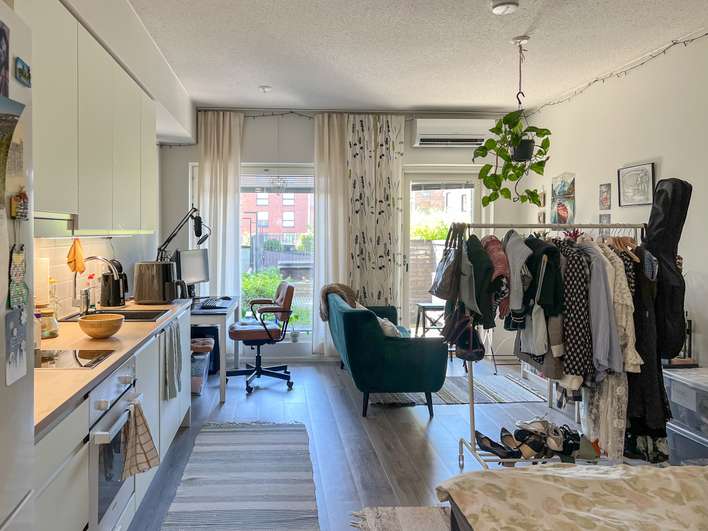 Kerrostalo, 1h+avok+kph+patio, 28,5 m², Satama, Turku