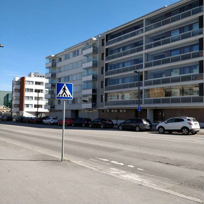 Kerrostalo, 2h,k,kph,lasitettu parveke, 55 m², Keskusta, Oulu