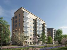 Turun Silmu - näkymä puiston puolelta