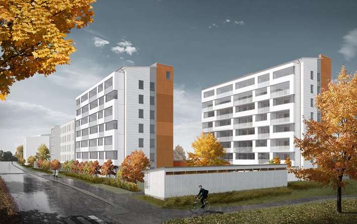 Kerrostalo, 2H+KT, 55 m², Pajala, Järvenpää