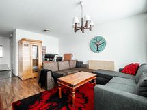 Olohuoneessa infrapuna-sauna