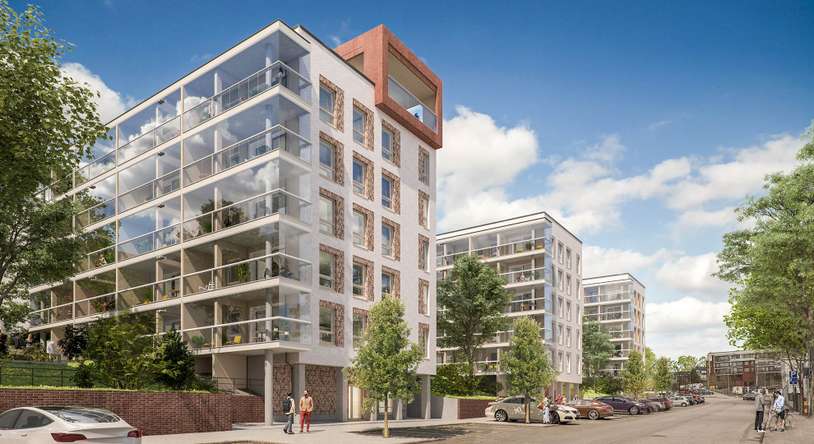 Kerrostalo, 2h+kt, 43,5 m², Hermanni – pohled 3