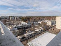 Näkymät kattoterassilta