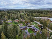 ilmakuva asuinalueesta