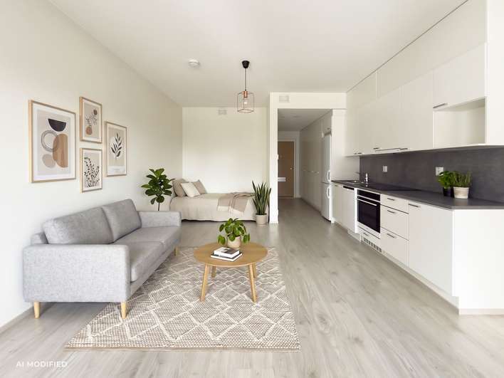 Kerrostalo, 1h+kph/wc, 33,5 m², Suorama, Kangasala