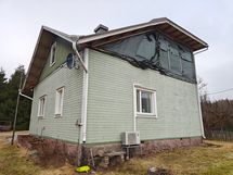 Talon oikeaa sivustoa ja takapuoli