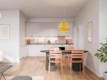 Viitteellinen kuva 90,0 m2 asunnosta.