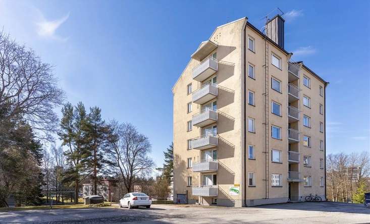 Kerrostalo, 1h + k, 25 m², Keskusta, Nokia