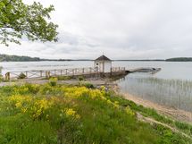 Laiturirakennus kuuluu täällä perinteisesti asiaan