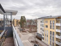 Terassinäkymä, ylin kerros