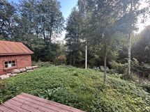 Takapihaa terassilta