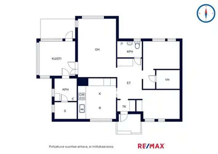 Rivitalo, 3h+k+kph+wc+s+vh+patio+terassi, 86,5 m², Riihelä - Näkymä 3