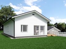 julkisivu pohjoisesta