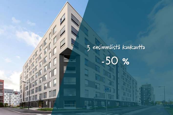 Kerrostalo, 3h+kt+s, 59 m², Vermonniitty, Espoo
