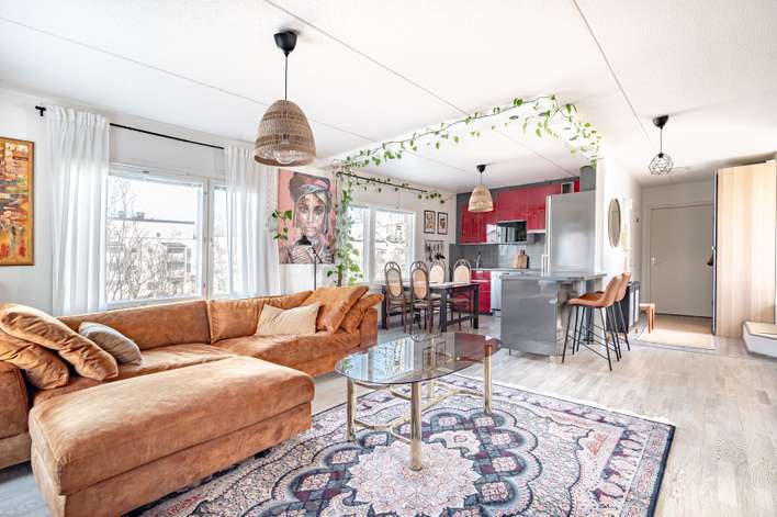 Kerrostalo, 3h+k, 74,5 m², Kurkimäki, Helsinki