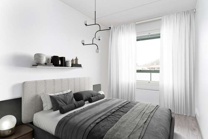 Kerrostalo, 2h+kt, 44,5 m², Sepänkylä, Espoo