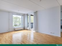olohuoneesta kulku lasitetulle parvekkeelle