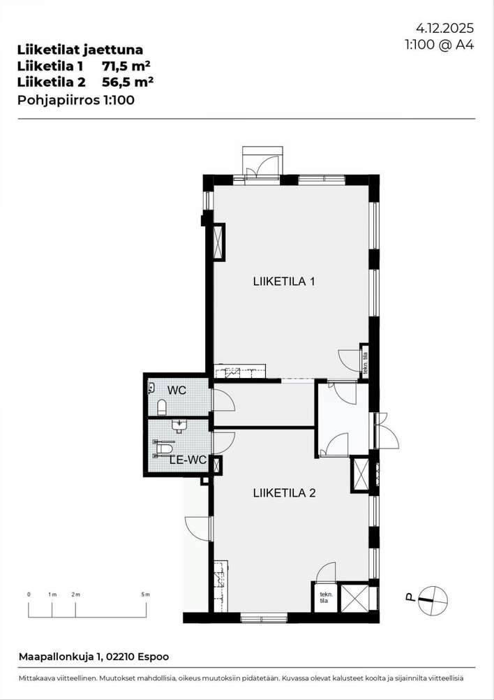 Kerrostalo, Liiketila, 59,5 m², Olari - Näkymä 3