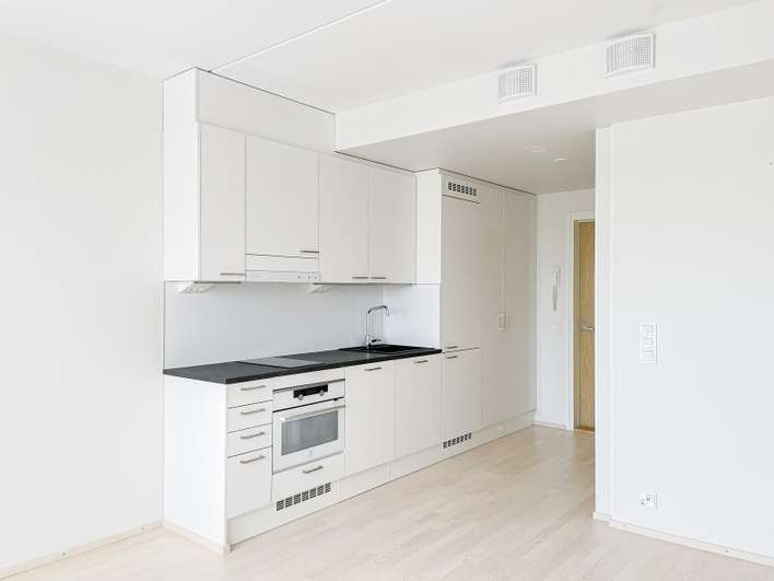 Kerrostalo, 1h+kt+alkovi, 28 m², Tourula - Näkymä 4