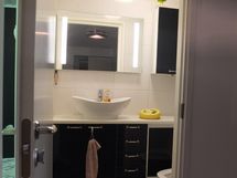 Erillinen wc-tila on täysin uusittu 2014