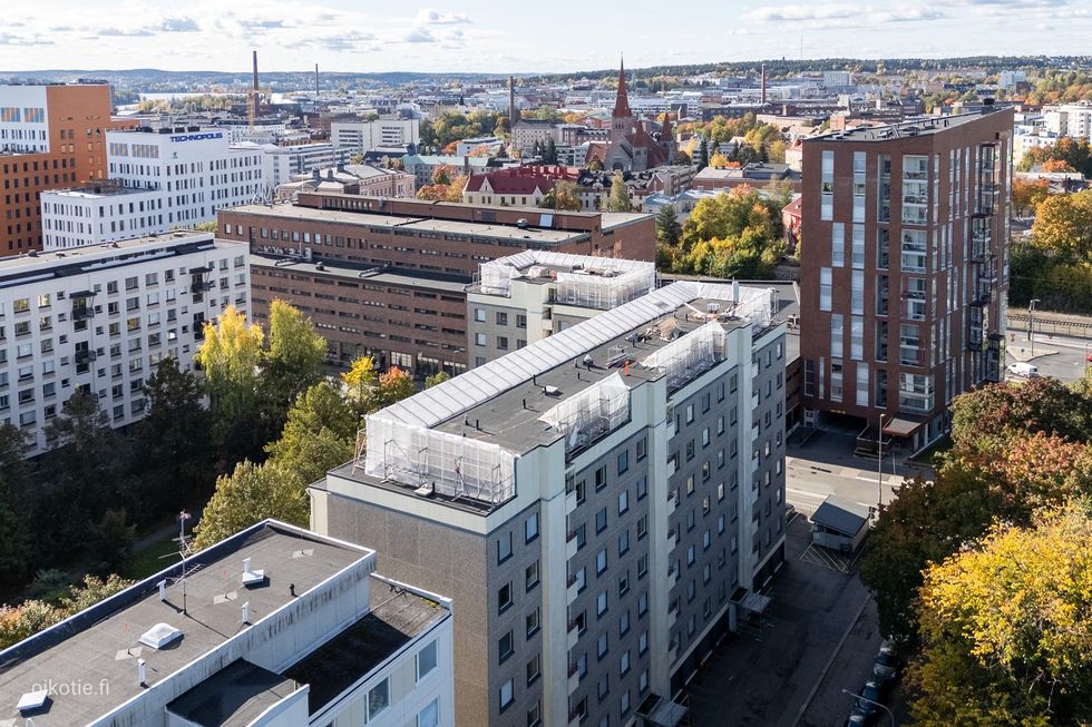 Upea Tampereen sijainti! 
Helposti kävellen kaikkiin Tampereen keskustan palveluihin!