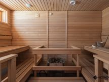 Tilava sauna.