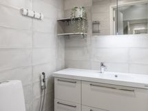 Alakerran wc on remontoitu v. 2020.