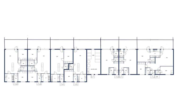 Rivitalo, 6h, 453 m², Raasepori - Näkymä 2