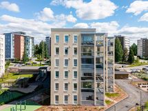 Tampereen Tuike yhdistää kaupunkiasumisen ja viihtyisän pihaympäristön.