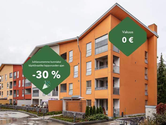 Kerrostalo, 2h + kt, 39 m², Kuninkaantammi, Helsinki